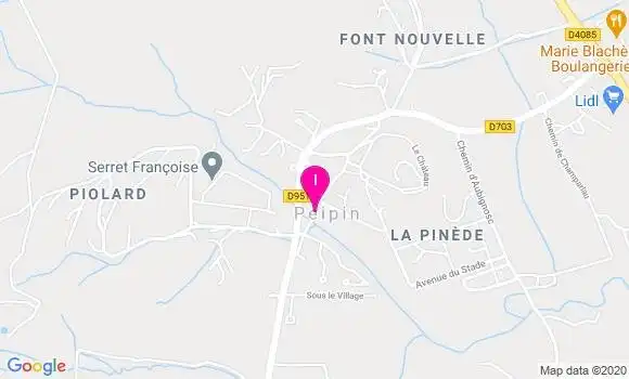 Localisation Sophie Savouillan