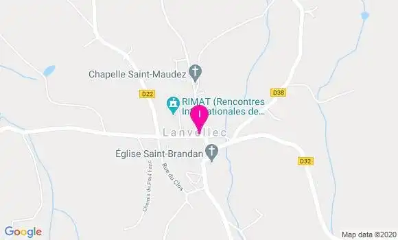 Localisation Alexandra Milhaud