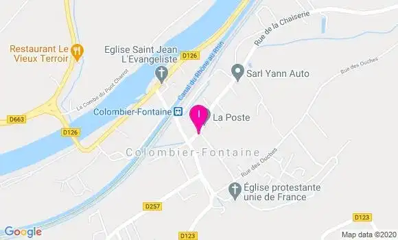 Localisation Catherine Bloch