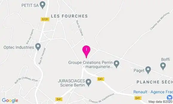 Localisation Fanny Heranney