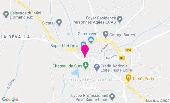 Localisation Julien Allibert