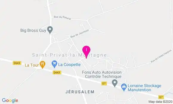 Localisation Sonia Gambette