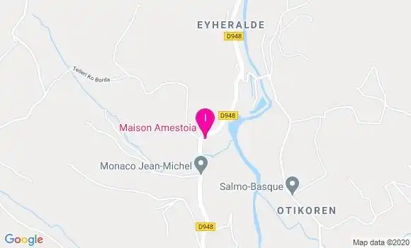 Localisation Argitxu Etchegoin