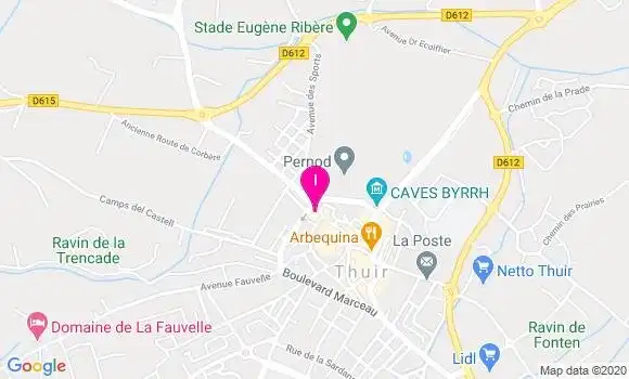 Localisation Virginie Mathis