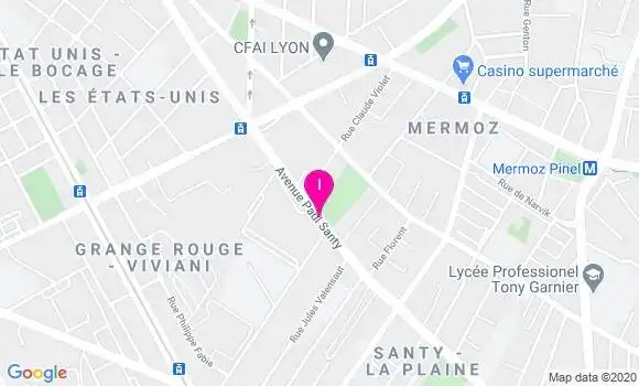 Localisation Hugo Rosnel