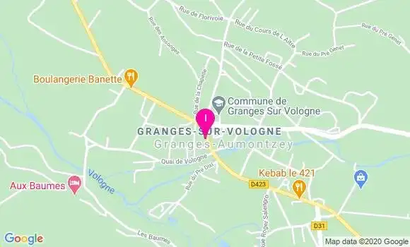 Localisation Anne Kieffer Pelte