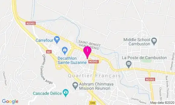 Localisation Gwenaelle Tevane