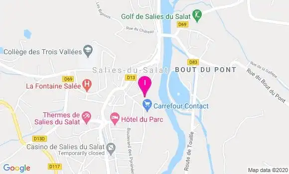 Localisation Luc Roussel
