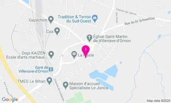 Localisation Cecile Bouvier