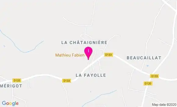 Localisation Magali Brondy