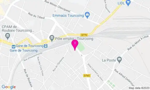 Localisation Yannis Bauduin