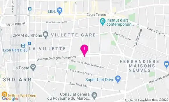 Localisation Sandrine Jobert