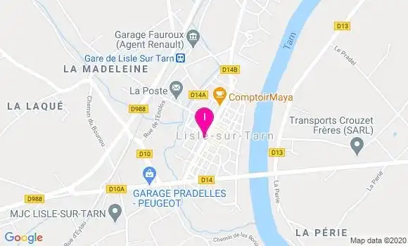 Localisation Gilles Marie
