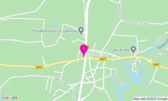 Localisation Cecile Maleville