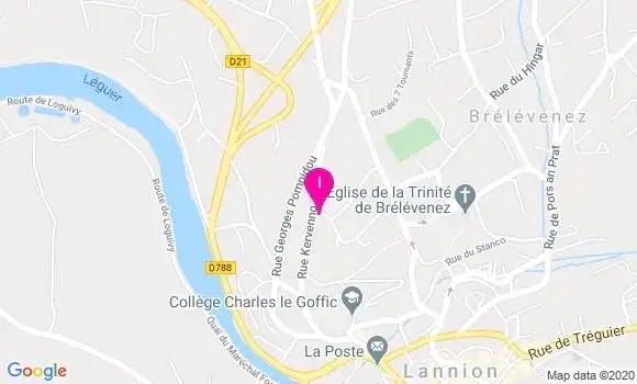Localisation Isabelle Minier