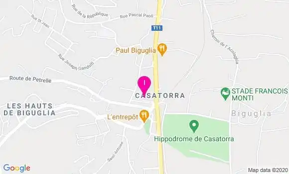 Localisation Elodie Cambiaggio