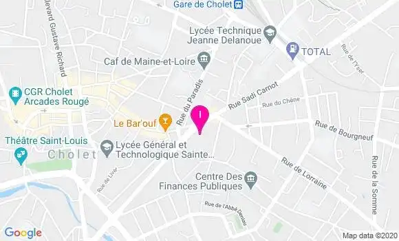 Localisation Lucie Frouin