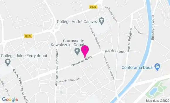 Localisation Vivien Dervillers