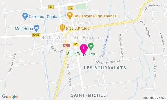 Localisation Nathalie Weber