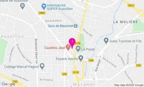 Localisation Stephanie Fabre