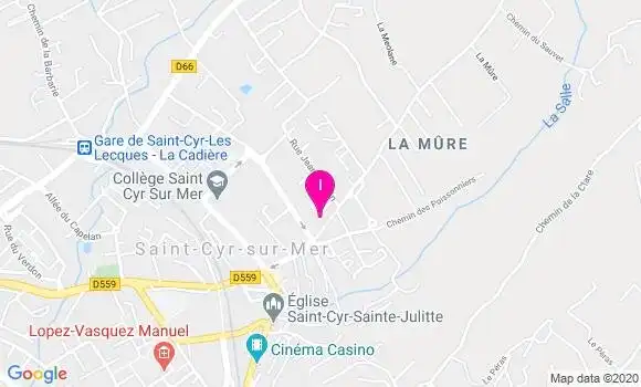 Localisation Caroline Poulain