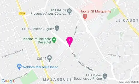 Localisation Sabrina Hazaimia