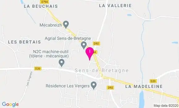 Localisation Anne Ouertani