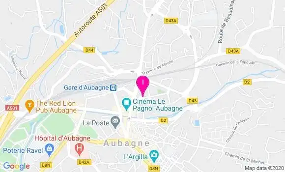Localisation Evelyne Lachaud