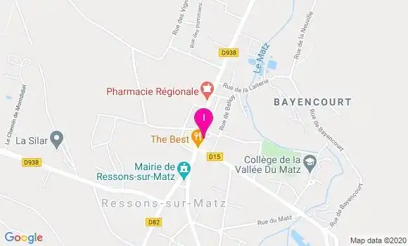 Localisation Elisabeth Parville