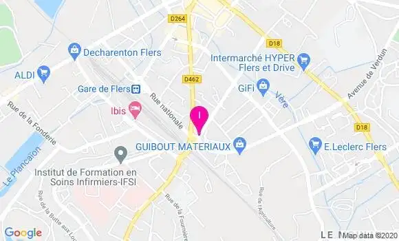 Localisation Yannick Le Gal