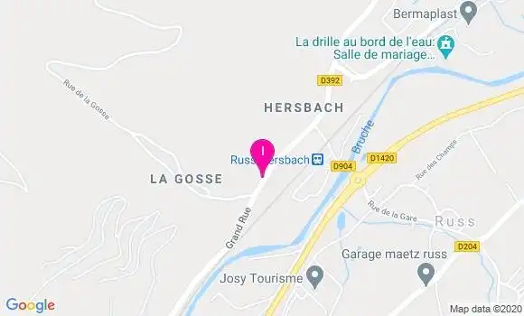 Localisation Gilberte Charton
