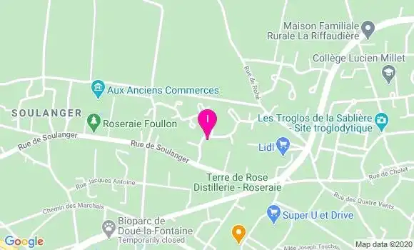 Localisation Pauline Crottereau