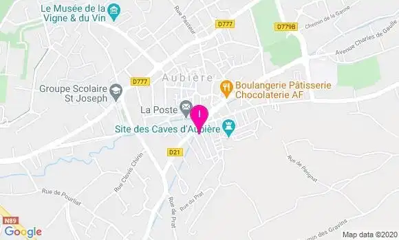 Localisation Charlotte Chassain