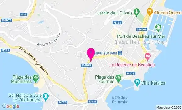 Localisation Isabelle Calendini