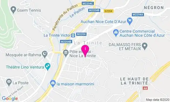 Localisation Alexandra Chabrier