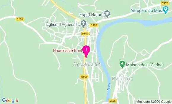 Localisation Lysa Bru