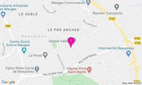 Localisation Sylvie Piton