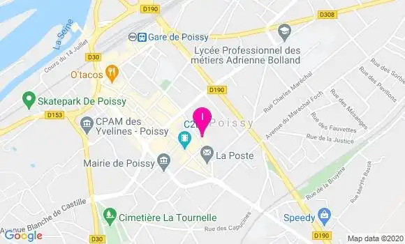 Localisation Oriana Toursarkissian