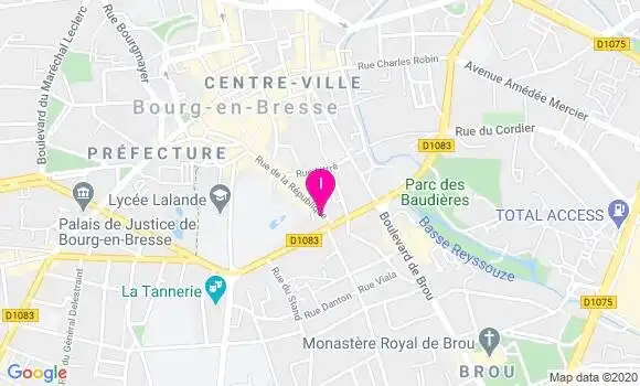 Localisation Valentin Amargier