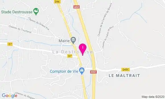 Localisation Audrey Aracil