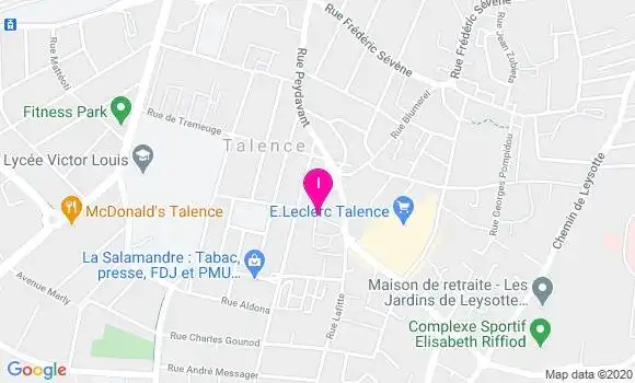 Localisation Vanessa Fillon