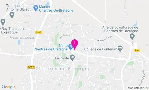 Localisation Elodie Gendron