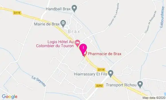 Localisation Nathalie Rigaudie