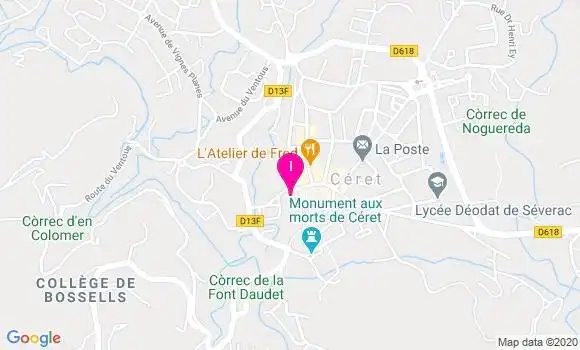 Localisation Maxime Pierre