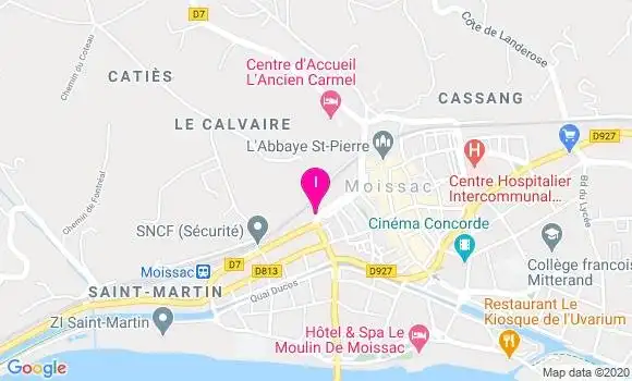 Localisation Franck Guiounet