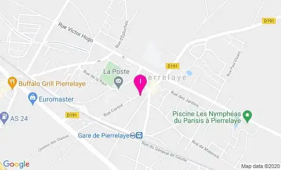 Localisation Marilyn Colin