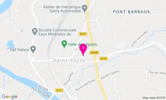 Localisation Fanny Jammet