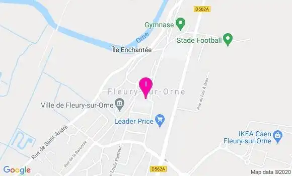Localisation Fanny Mezieres