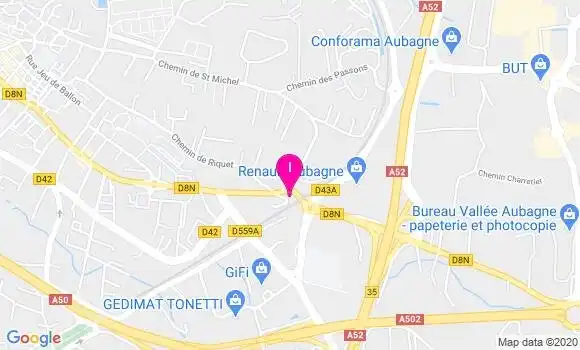 Localisation Jean Pierre Terrier