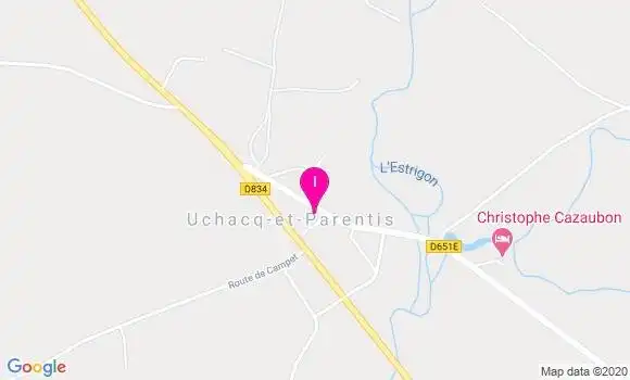 Localisation Emmanuelle Labat